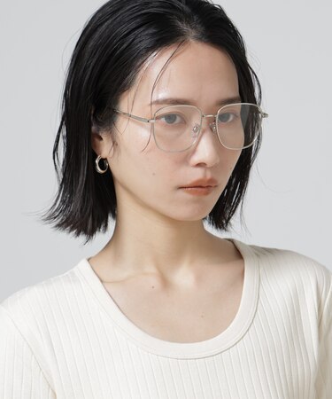 noeyedia／メタルフレームグラス
