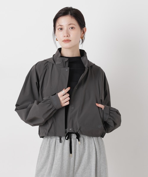 F／FUR COLLAR CROP ブルゾン｜マウジーの通販｜&mall（アンドモール