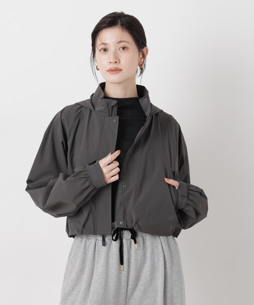 new balance／NB Greyクロップドジャケット