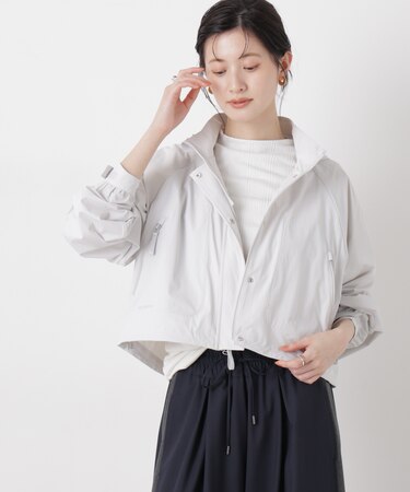 new balance／NB Greyクロップドジャケット