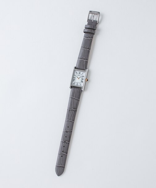 SEIKO／セイコー コラボレーション スクエア シルバー×グレー