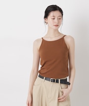 抗菌防臭リブカップ付きアメスリキャミ