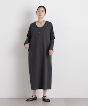 前後2wayチョーカー付きカットワンピース