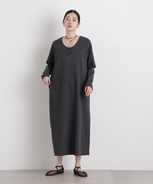 前後2wayチョーカー付きカットワンピース