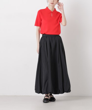 ナイロンタッサーバルーンスカート