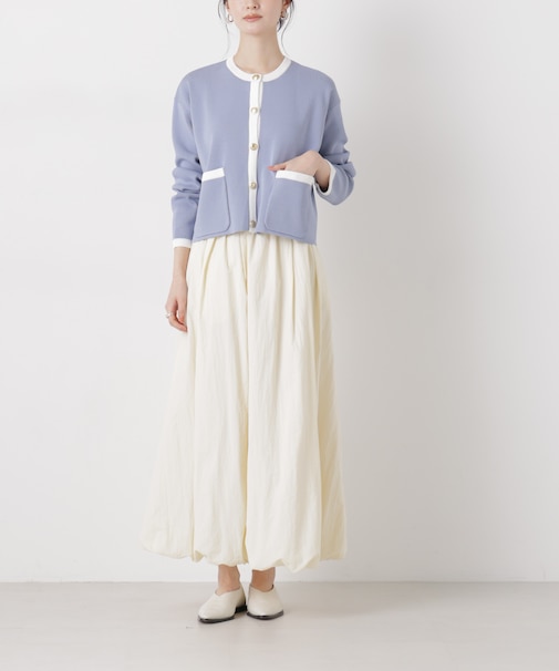 ナイロンタッサーバルーンスカート