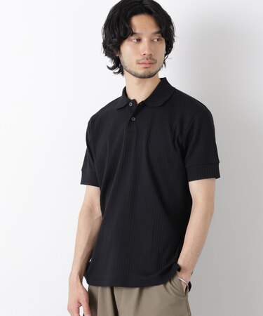 ワイドリブスタンダードポロシャツ 半袖