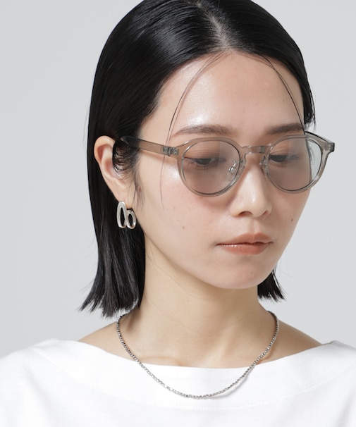 noeyedia／ボストンクリアフレームグラス