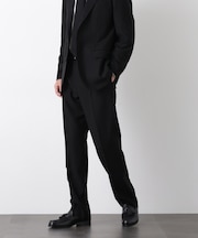 ｢Damerino Formal｣ ブラックフォーマルオールシーズンパンツ(セットアップ可)