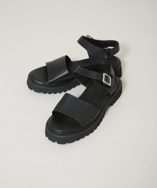 PADRONE THE STANDARD LINE／別注CROSS STRAP SANDAL／クロス