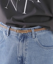 無段階調整 レクタングル型バックルベルト