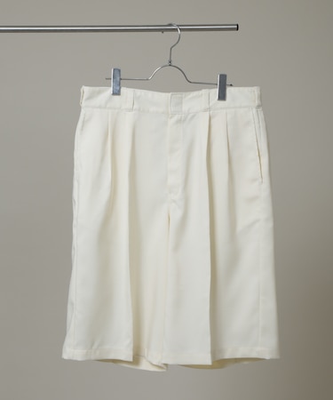 Dickies／別注 Wide Tuck Short Pants