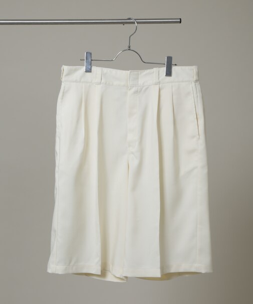 Dickies／別注 Wide Tuck Short Pants