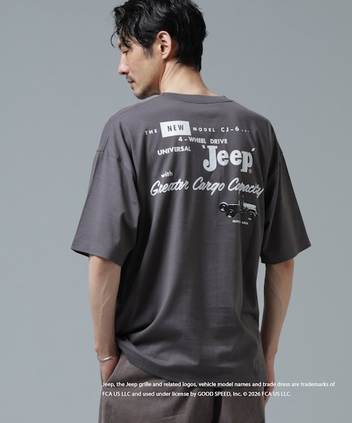 GOOD ROCK SPEED×Anti Soaked(R) 汗染み防止 ジープ Tシャツ