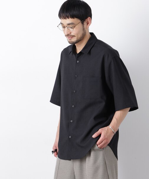 テックリネンシャツ 半袖(セットアップ可)