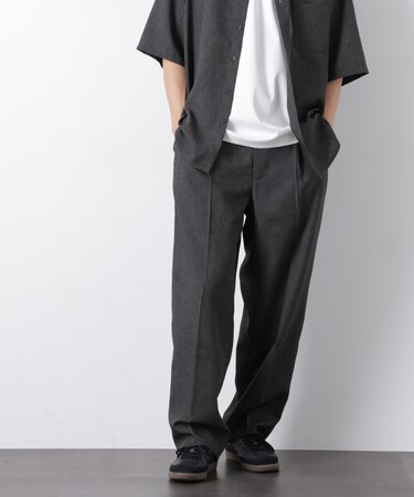 テックリネン スラックス(セットアップ可)