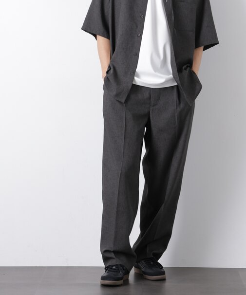テックリネン スラックス(セットアップ可)