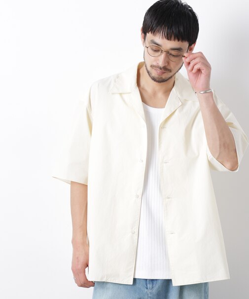 「OtoNANO」 タイプライター ウォッシュシャツ