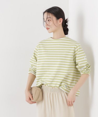 ORCIVAL／CREW NECK L／S P.O.