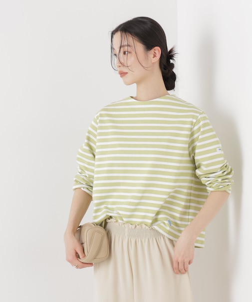 ORCIVAL／CREW NECK L／S P.O.