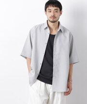 カチオン染め半袖シャツ