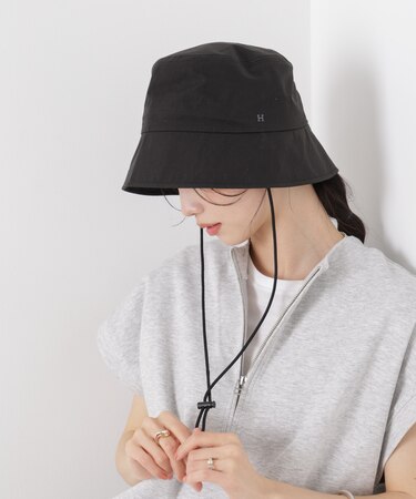 Healthknit／別注ドローコード付ワンポイント刺繍HAT