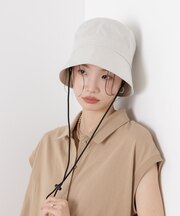 Healthknit／別注ドローコード付ワンポイント刺繍HAT