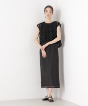 kaene/フラッフィーフラワーコンビドレス