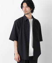 ライトウェイトストレッチ シャツ半袖（セットアップ可）