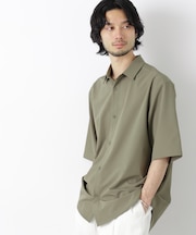 ライトウェイトストレッチ シャツ半袖（セットアップ可）