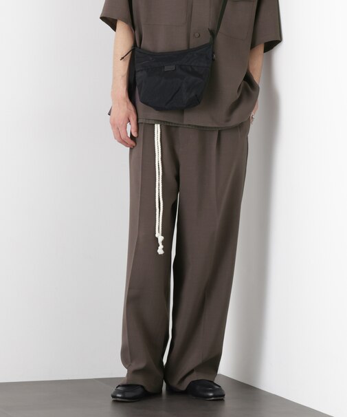 「メランジドライ」ワイドスラックス(セットアップ可)