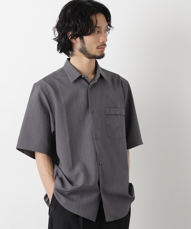 セオアルファ レギュラーカラーシャツ 半袖
