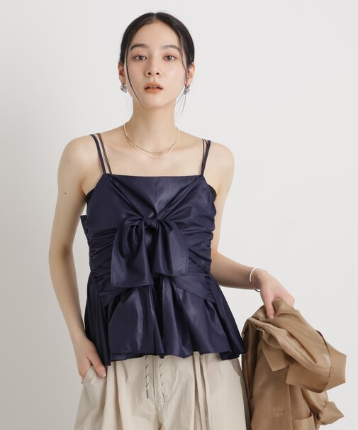 ツインリボンキャミソール