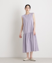 ストライプティアードワンピース