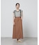 European Flax サスペンダー付きスカート(セットアップ可)