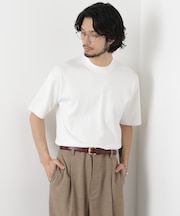 ｢ASSEMBLANC｣ 針抜きクルーネックニット