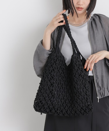 マクラメトートバッグ