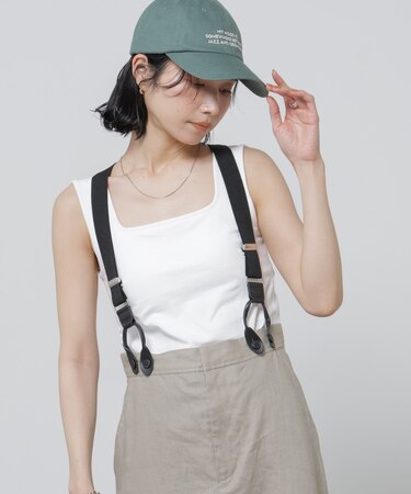 Anti Soaked(R) 汗染み防止カップ付きタンクトップ