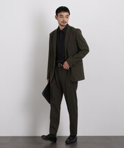 ｢Damerino｣ クールタッチストレッチセットアップ／接触冷感.UVカット