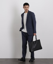 ｢Damerino｣ メランジドライタッチツイル4WAYストレッチセットアップ