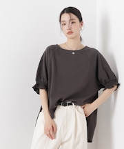 キャンディースリーブポンチカットトップス