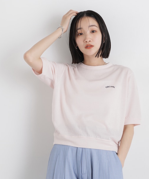 ORCIVAL／CREW NECK SHORT SLEEVE P.O.
