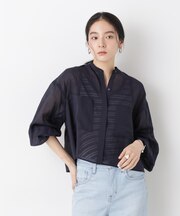 タックスリーブポケットシアーショートシャツ