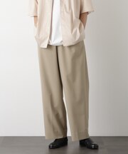 ｢OtoNANO｣大人のワイドパンツ Reflax(R) ECOウエザークロスパンツ