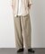 ｢OtoNANO｣大人のワイドパンツ Reflax(R) ECOウエザークロスパンツ