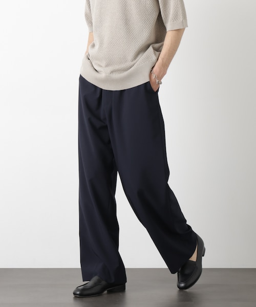 OtoNANO｣大人のワイドパンツ Reflax(R) ECOウエザークロスパンツ｜ナノ