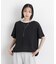 カットジャガードドロストヘムトップス