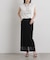 メッシュレースニットスカート