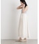 リブドッキング2wayキャミワンピース