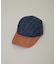 nine by four／94 WR PE-POPLIN PRINT 4P CAP
